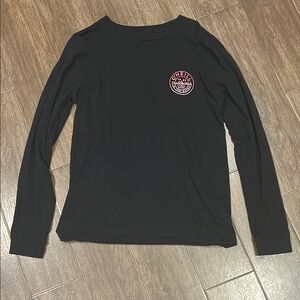 O'Neill Black Long Sleeve with Pink Logo
